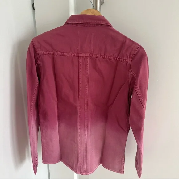✨Sezane Will Pink Ombré Jacket, S - Picture 3 of 6